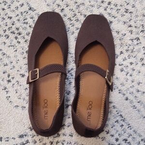 NWOT Me Too Women's Dark Brown Mary Jane Flats
